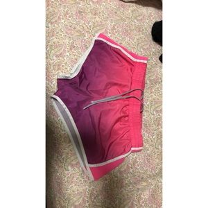 Pink Workout shorts